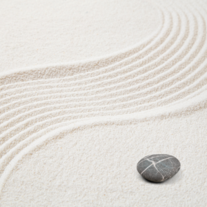 Image of Zen sand garden for our half-day of Working with Koans